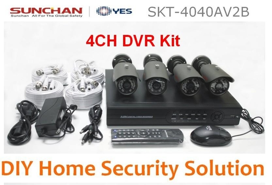 600TVL 4CH DVR Kit
