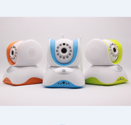 IP video alarm PT CCTV Camera work with 433Mhz wireless alarm accessories